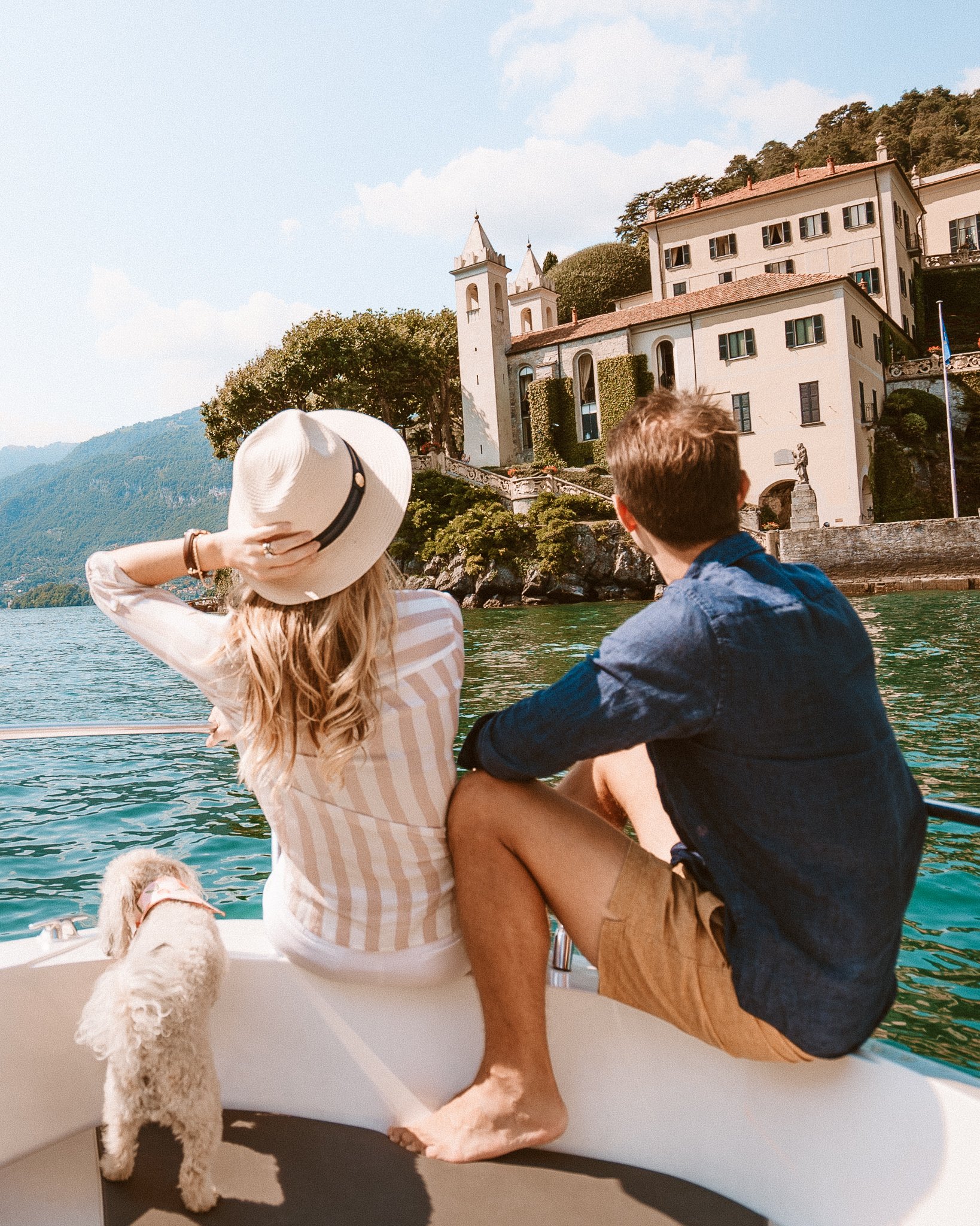 two people in italy