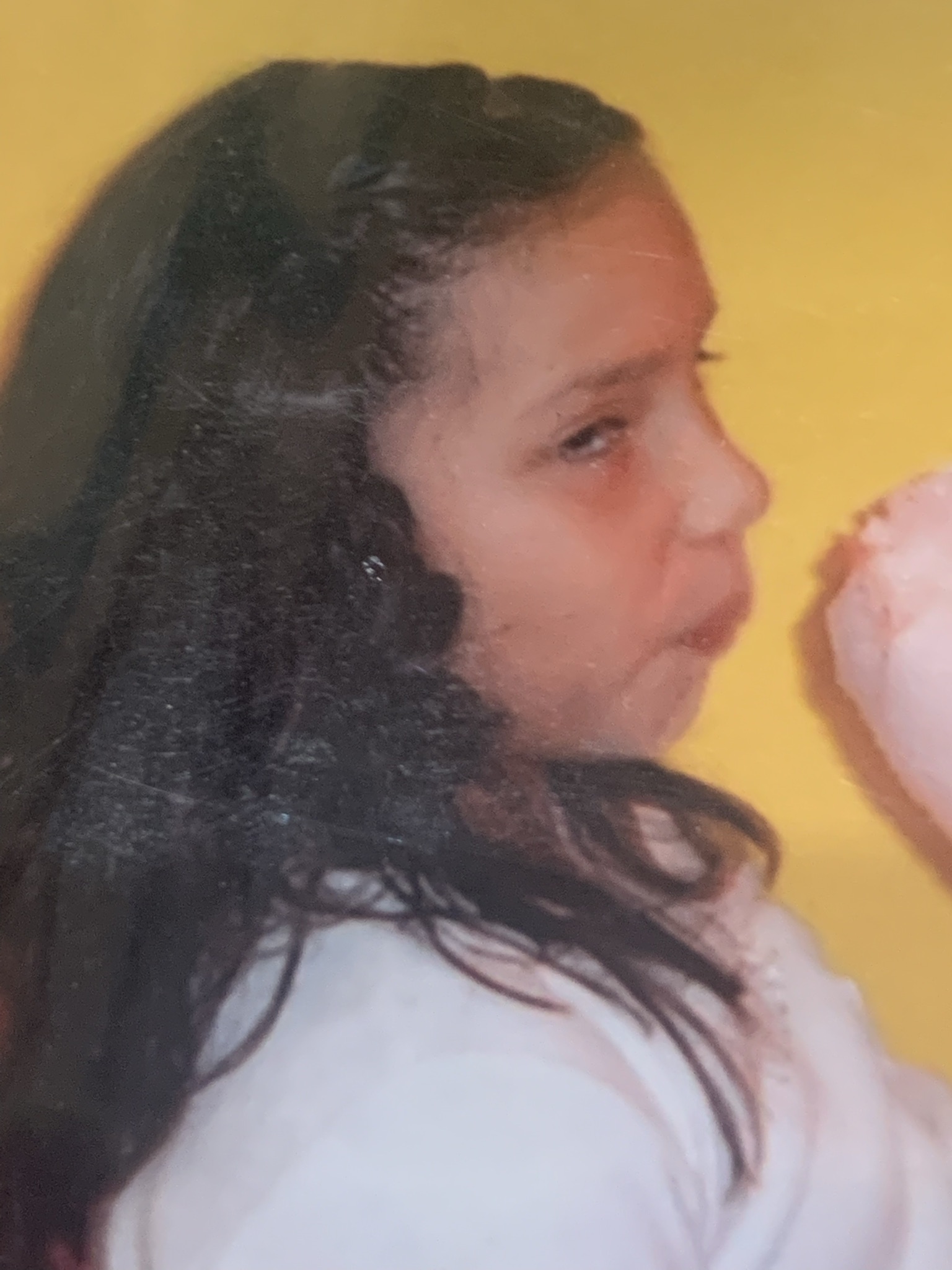 Genesis eating cotton candy